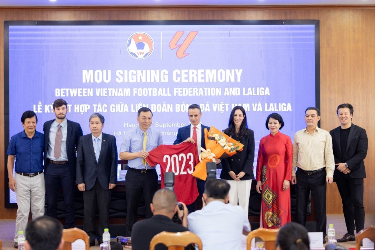 Hợp tác giữa LALIGA x VFF mở ra cơ hội mới cho tài năng Việt